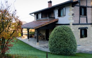 01- vivienda unifamiliar de estilo rustico modelo de casa 3